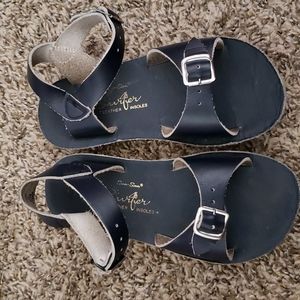 Blue Double Strap Salt water San-San size 11